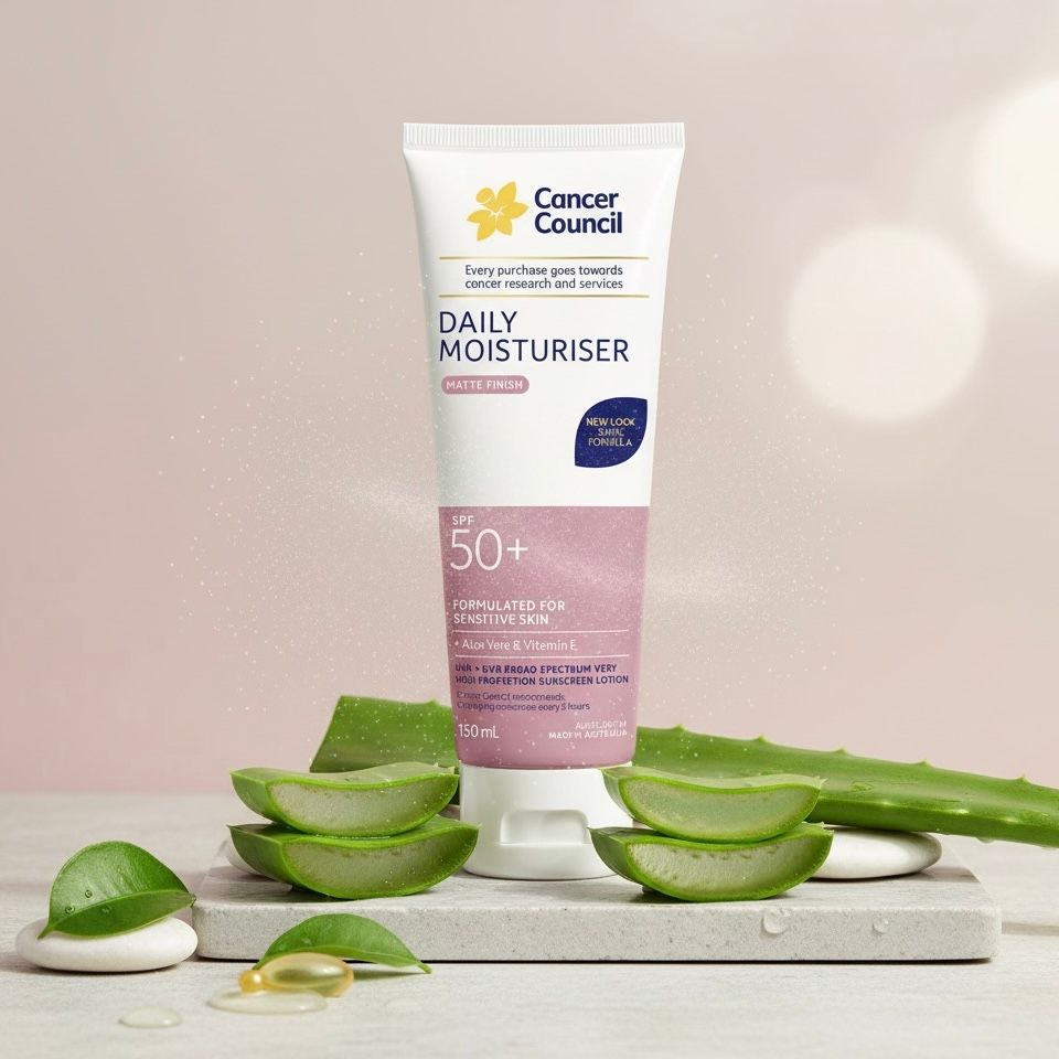 Cancer Council SPF50+ 防曬保濕乳（敏感肌） - 袋我GO 日澳專業代購