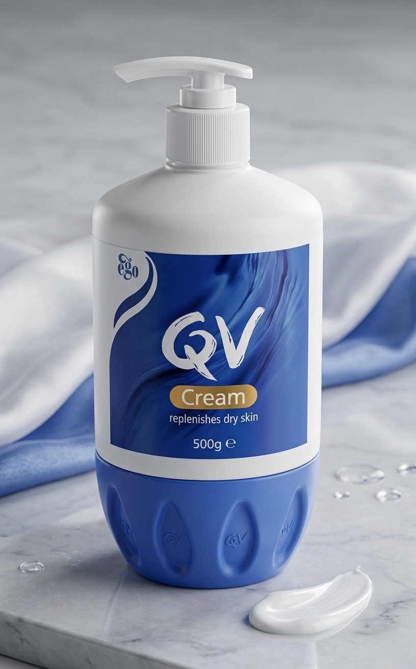 Ego QV Cream 意高 QV 滋潤護理霜（壓頭瓶） - 袋我GO 日澳專業代購