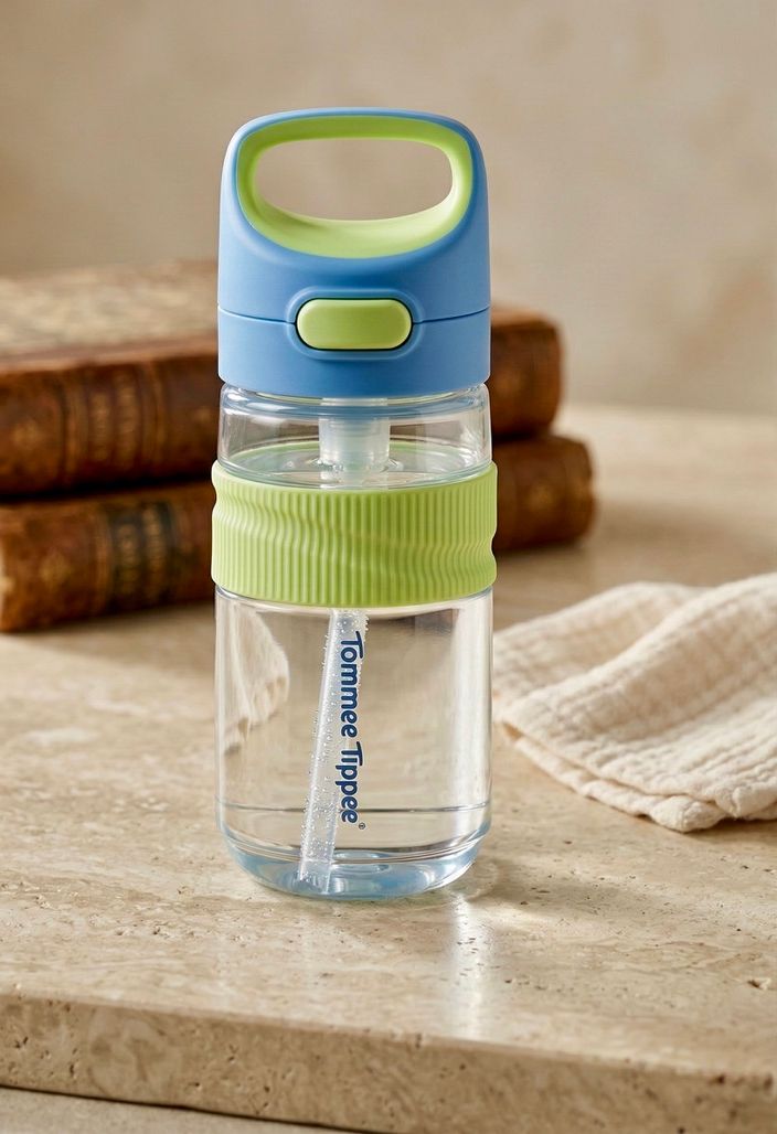 Tommee Tippee On The Go 吸管水壺（18M+） - 袋我GO 日澳專業代購